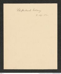 k.k. naturhistorisches Hofmuseum, Intendanzakten 1885-1896 (Hauer), Aktenzahl Z.149-152/1892, Seite 1